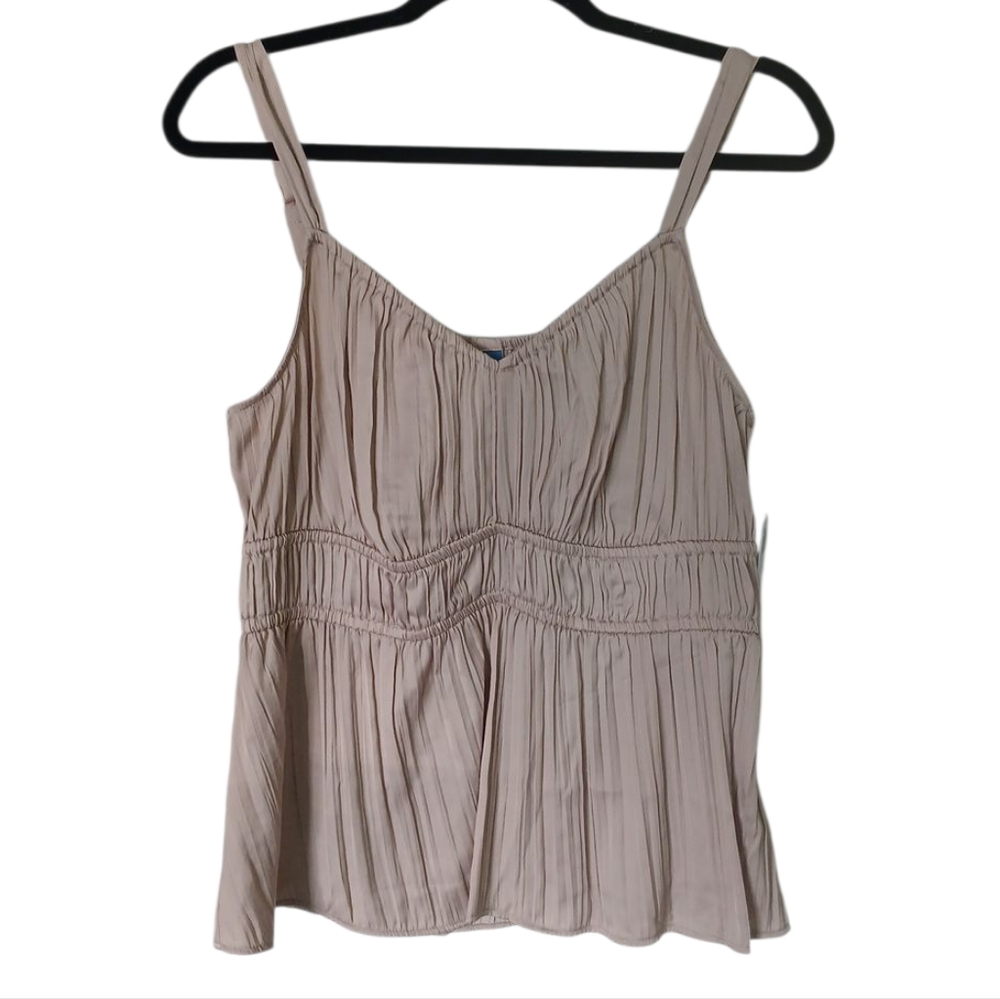 Old Navy NWT Waist Defined Satin Top Size Large